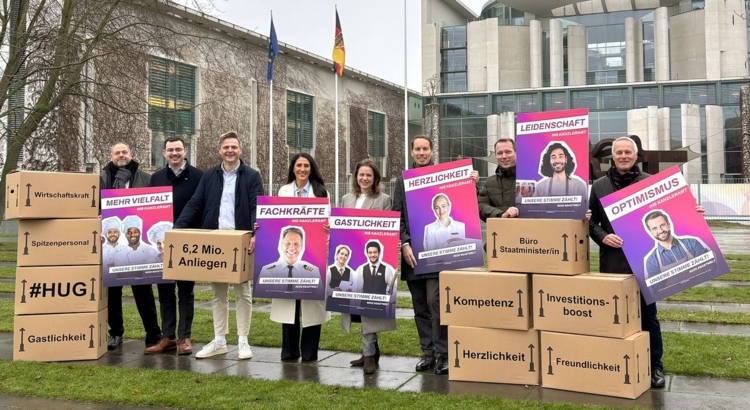 Denkfabrik Zukunft der Gastwelt DZG Bundestagwahl Kampagne Foto DZG