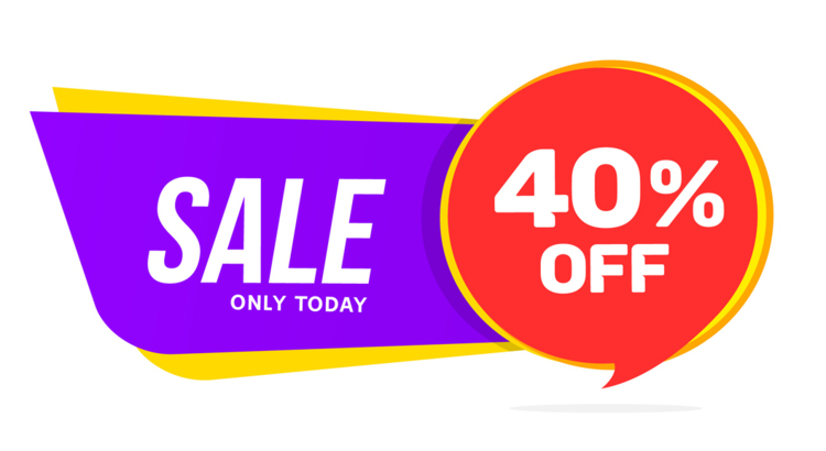 Sale Werbung Rabatt Discount