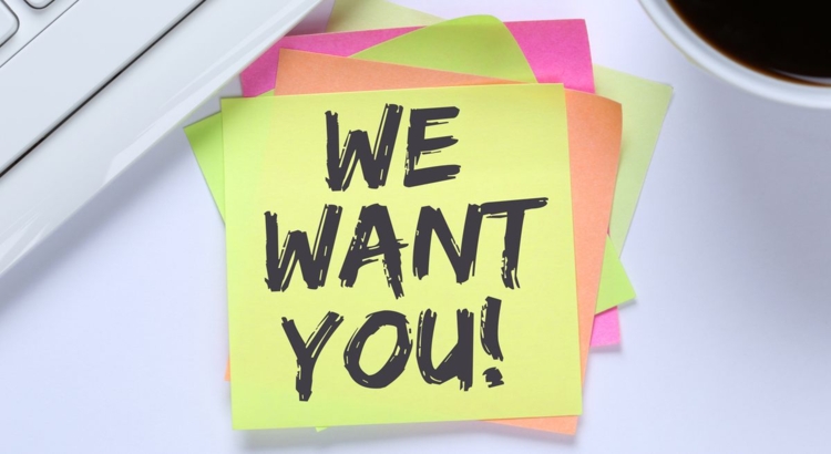 Bewerbung We want you quer Foto iStock Boarding1Now