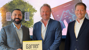 NOVUM Hospitality und NXTBAU v.l.n.r.: David Etmenan, Carsten Fritz und Maximilian Wimmer
