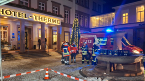 Feuer Feuerwehr Hotelbrand