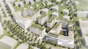 Rathausquartier Schönefeld bei Berlin Foto GW-K Grundwert Konzept