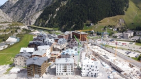 Andermatt Baustelle Foto Ruedi Kaeser Andermatt Swiss Alps AG