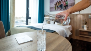 Wasser Wassersparen Foto Koncept Hotels
