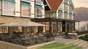 Alter Meierhof Glücksburg Restaurant Brasserie Wintergarten Strandterrasse Foto Alter Meierhof